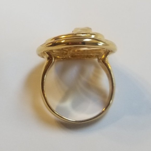 Coiled Snake Ring Size 8 - Picture 3 of 8